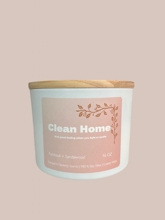 Patchouli Sandalwood Soy Candle