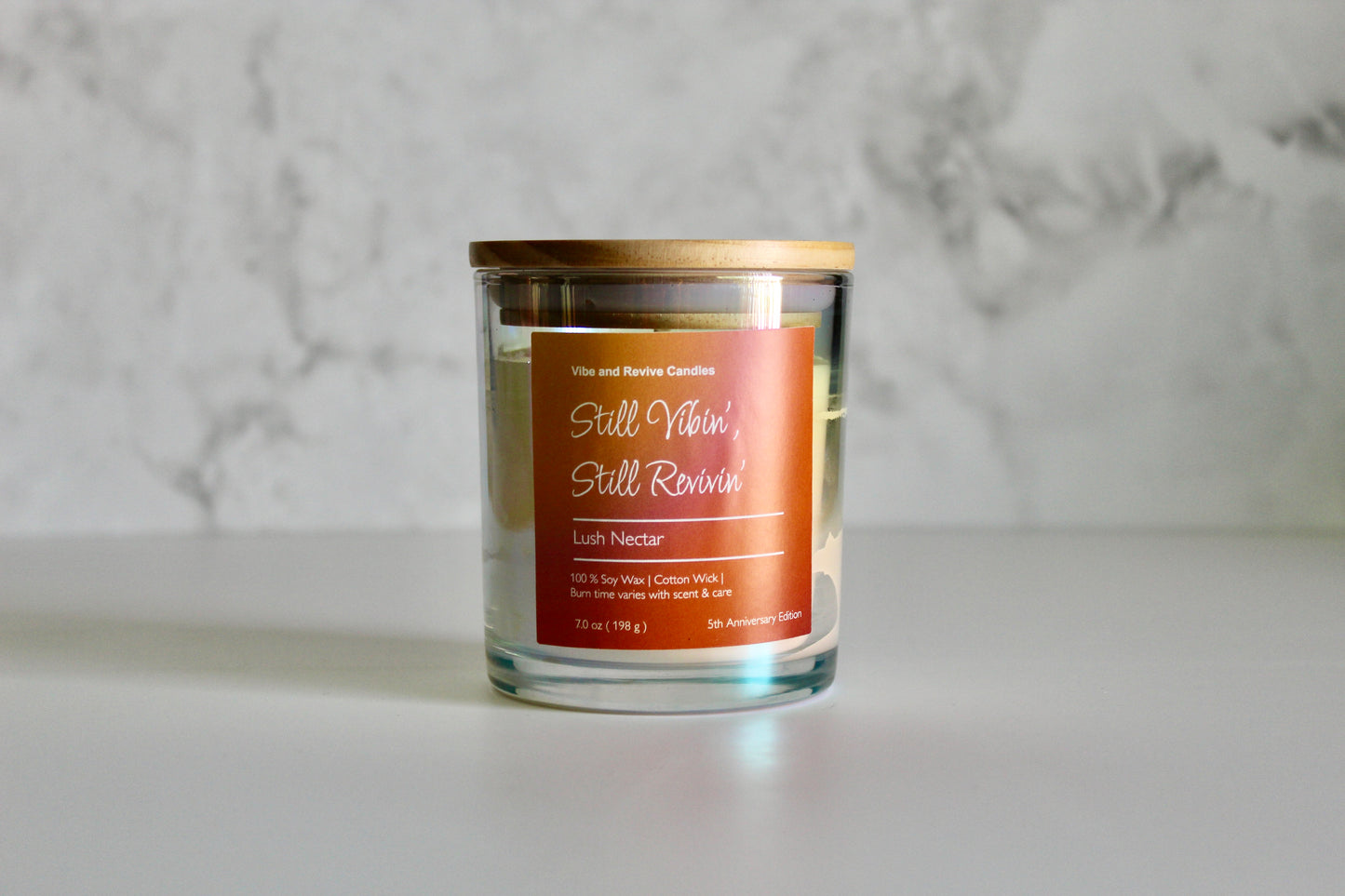 5-Year Anniversary Soy Candle | Lush Nectar | Limited Edition