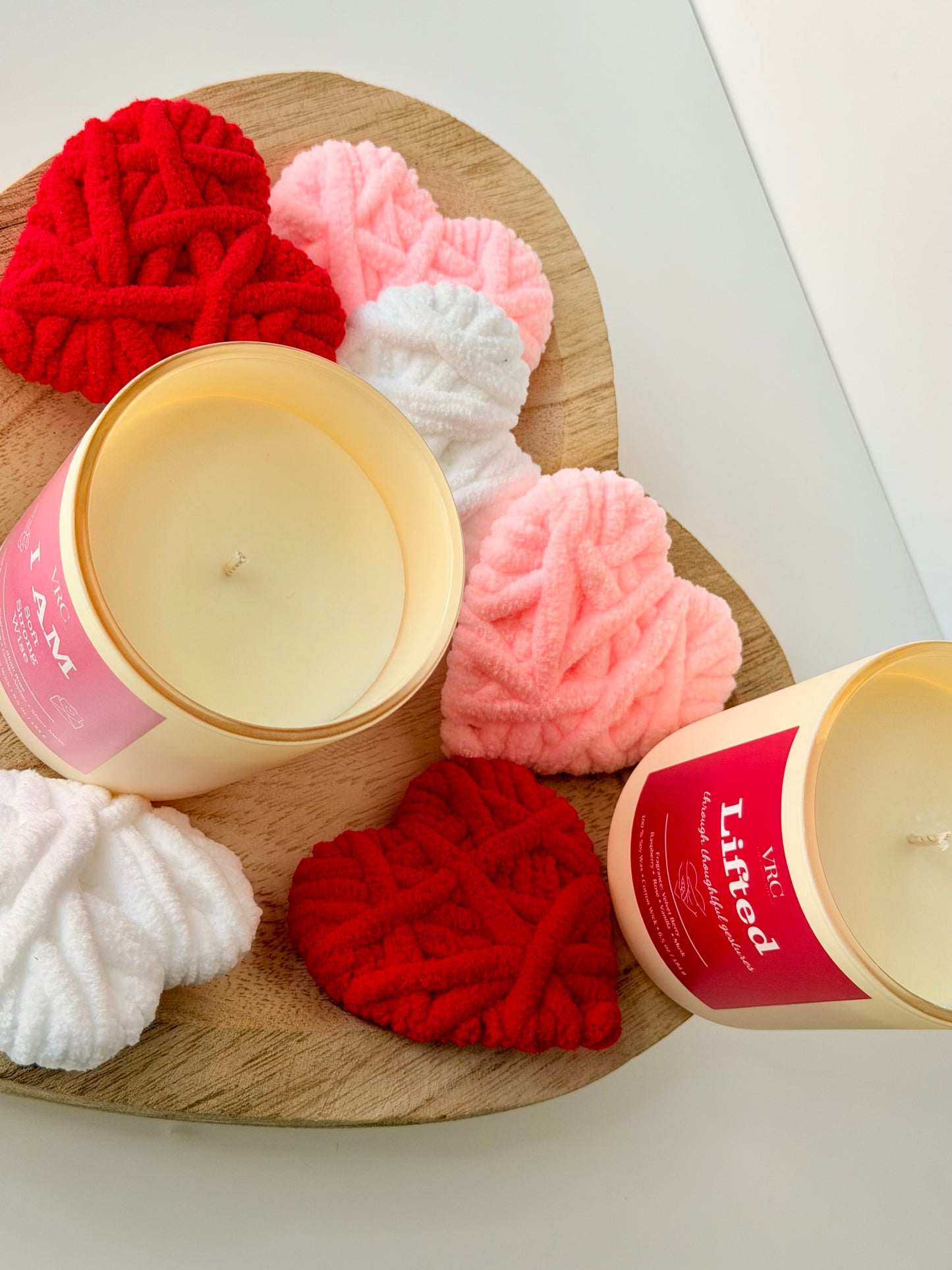 Blush Rose Soy Candle (Words of Affirmation)