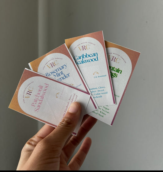 Scent Cards Pack