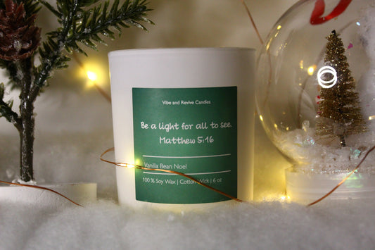 Vanilla Bean Noel Soy Candle- 6oz
