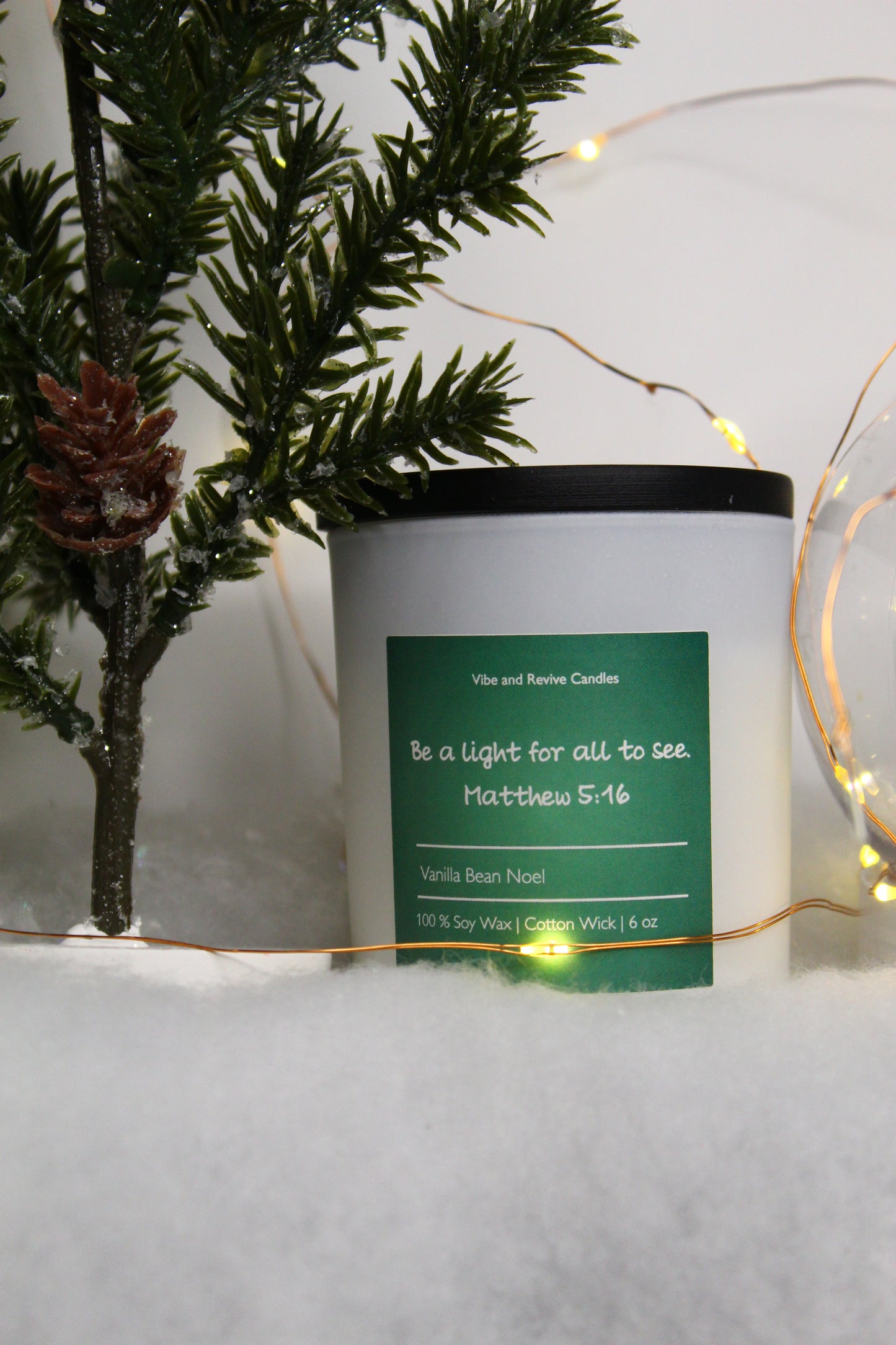 Vanilla Bean Noel Soy Candle- 6oz
