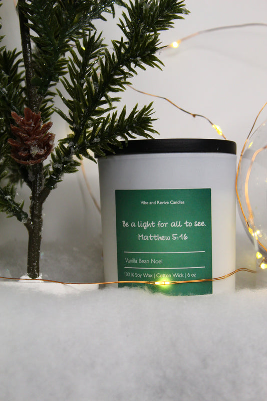 Vanilla Bean Noel Soy Candle- 6oz