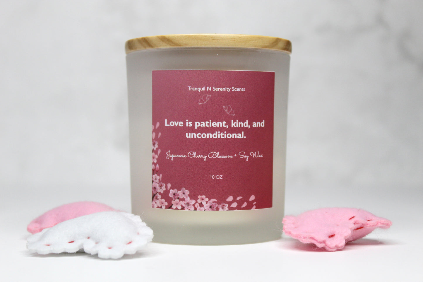 Japanese Cherry Blossom Soy Candle – Soft Floral & Sweet Spring Breeze