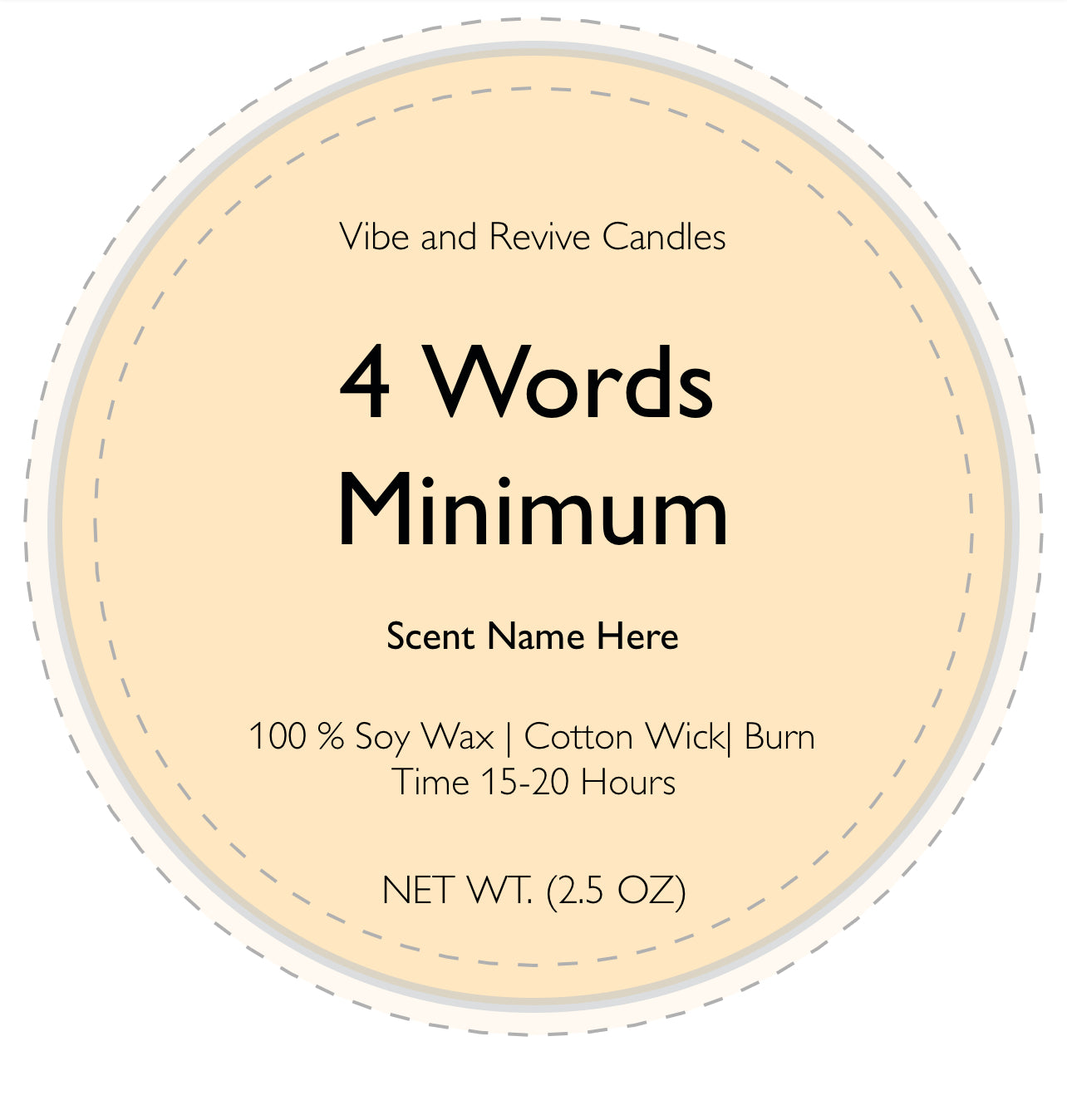 Personalize Candles + Free Shipping on 10oz/6oz/2.5oz sets ONLY