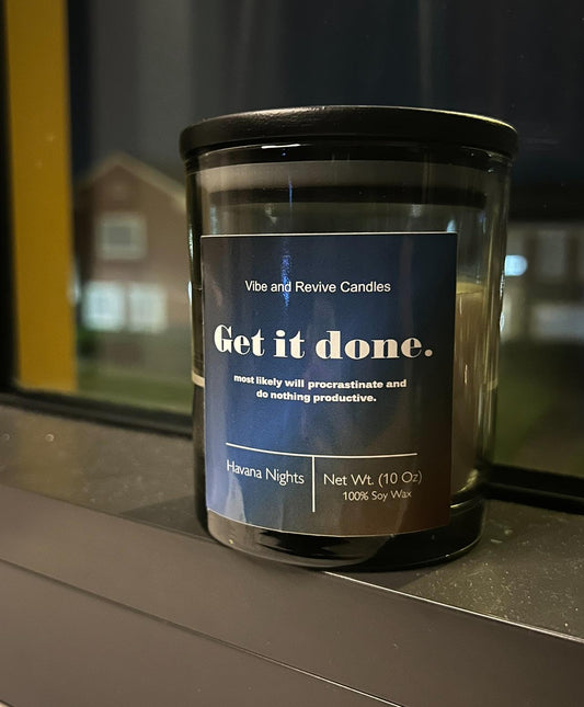 Havana Nights Soy Candle - Vibe and Revive Candles