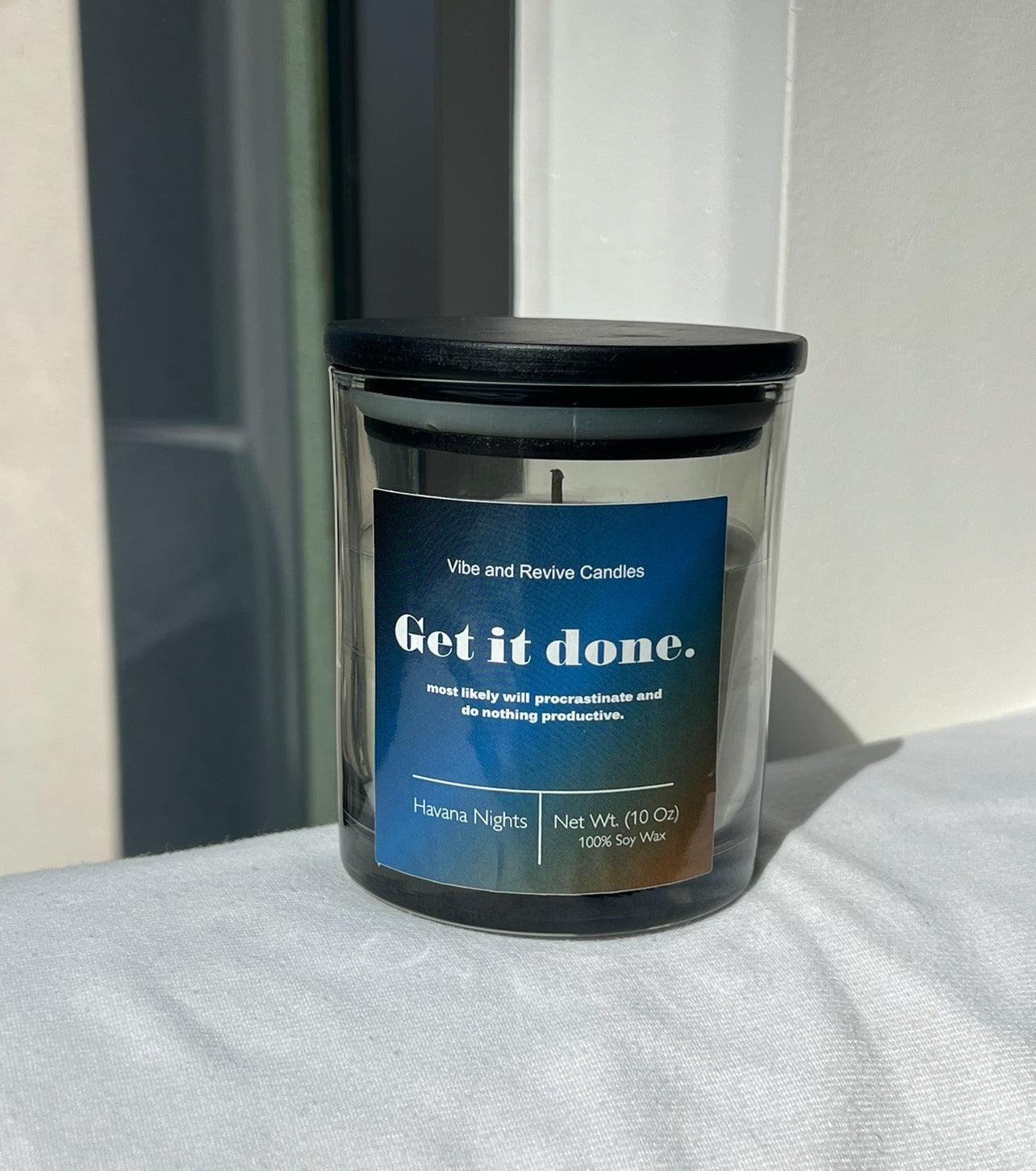 Havana Nights Soy Candle - Vibe and Revive Candles