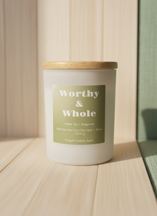 White Tea & Bergamot Soy Candle