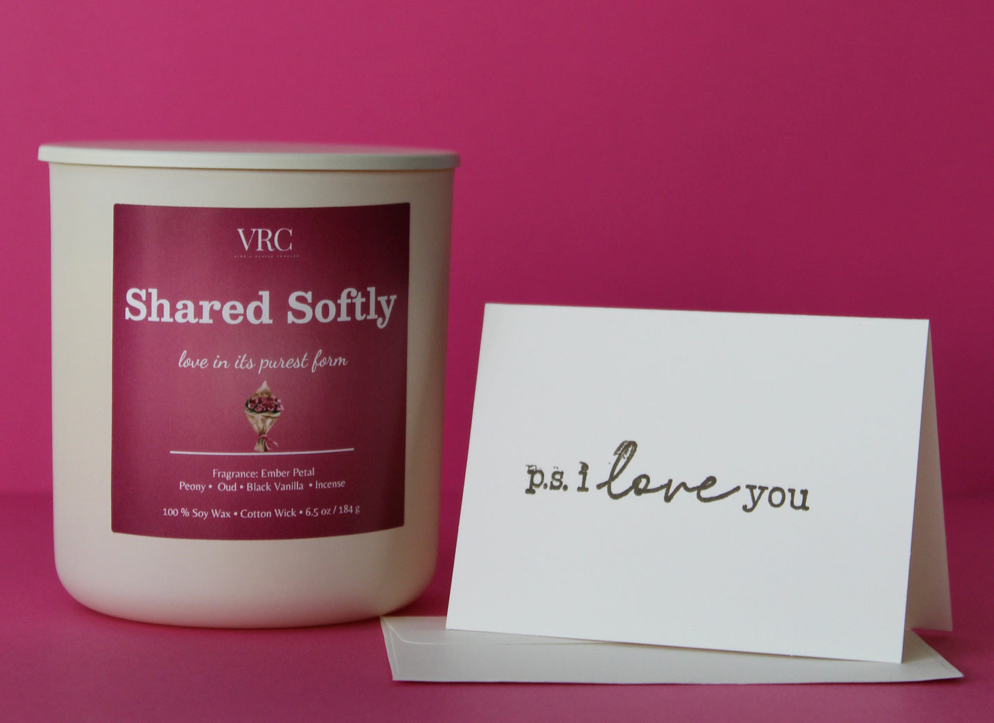 Ember Petal Soy Candle (Receiving Gifts - Love Language)