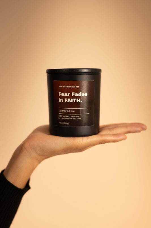 Leather & Flare Soy Candle