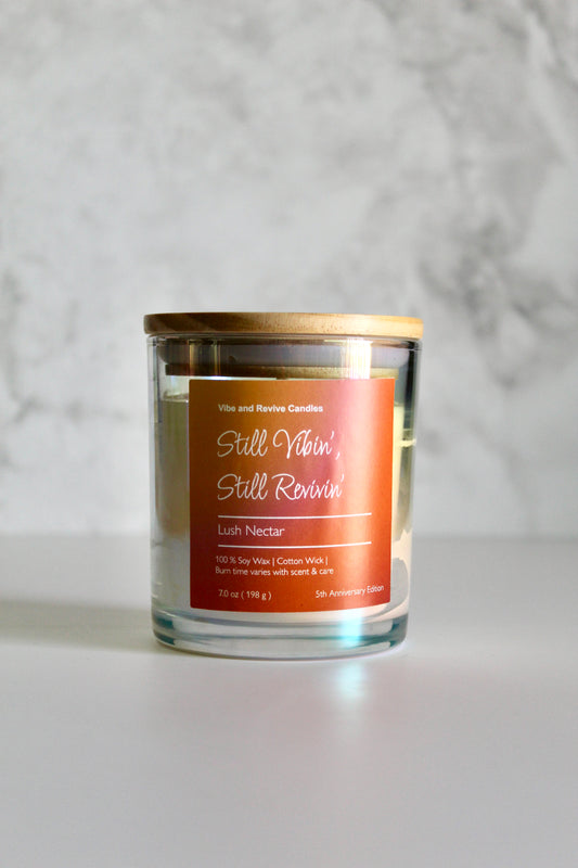 5-Year Anniversary Soy Candle | Lush Nectar | Limited Edition