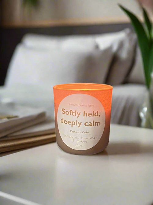 2.5oz Cashmere & Cedar Soy Candle