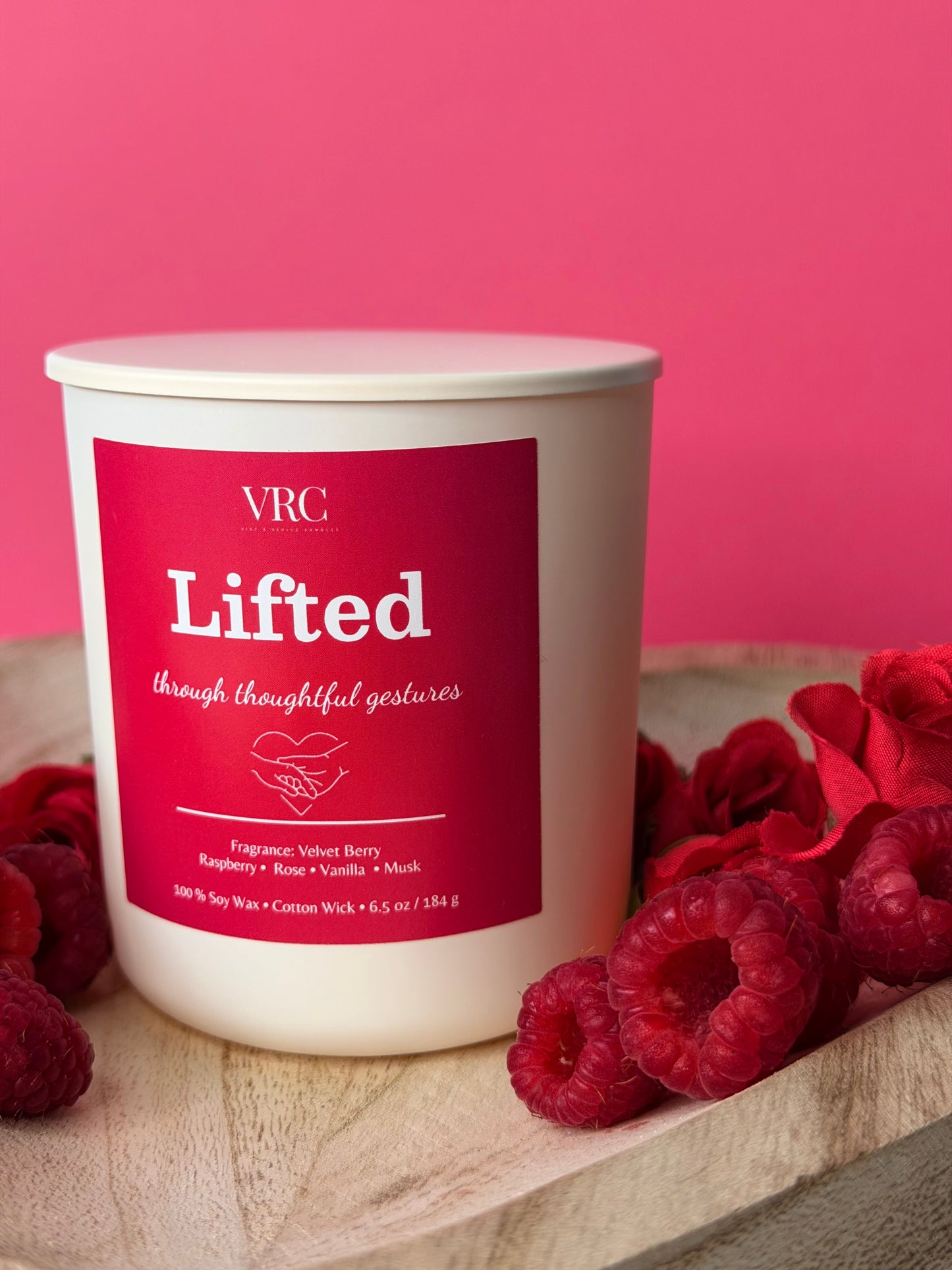 Velvet Berry Soy Candle (Acts of Service)